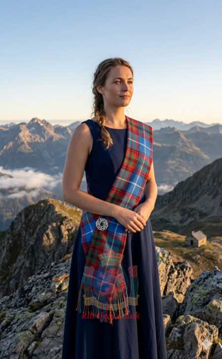 Edinburgh Tartan Woman Sash