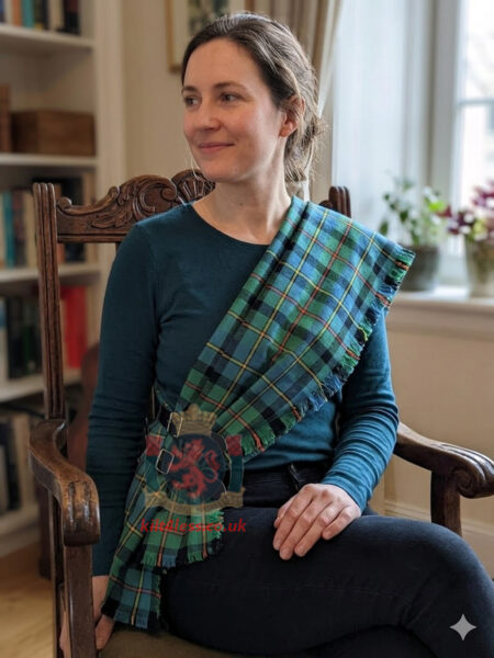 Macleod of Harris Ancient Tartan Woman Sash