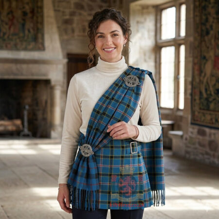 Oklahoma Tartan Woman Sash