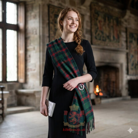 Ross Hunting Tartan Woman Sash
