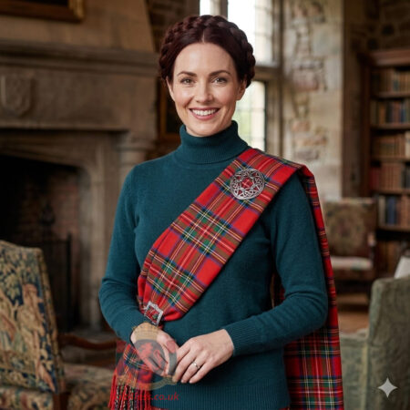 Royal Stewart Tartan Woman Sash