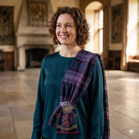 Scotland Forever Tartan Woman Sash