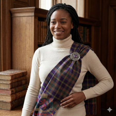 Taylor Weathered Tartan Woman Sash