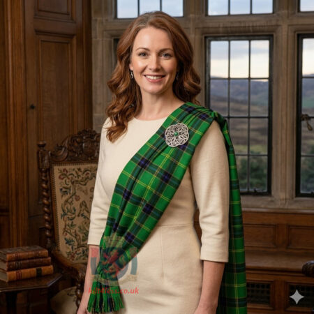 Us Army Tartan Woman Sash