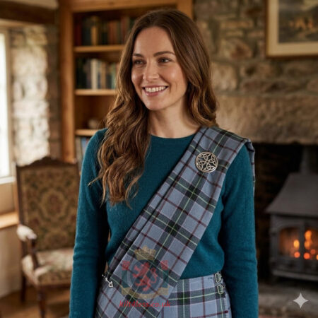 World Peace Tartan Woman Sash