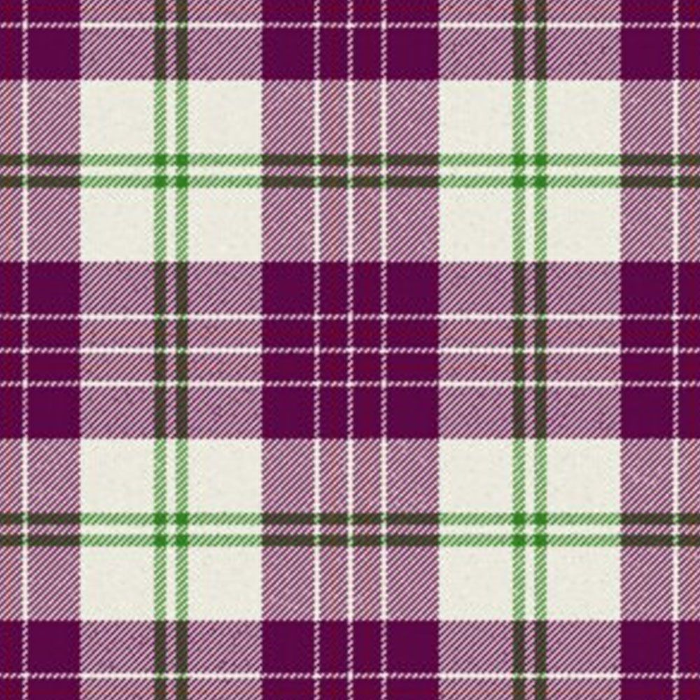 Yair Purple Tartan Kilt