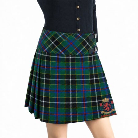 Cornish Hunting Modern Tartan Mini Skirt