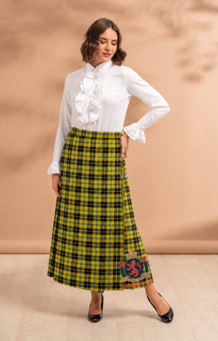 Cornish National Tartan Midi Skirt