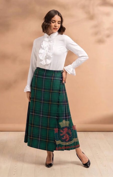 Henderson Modern Tartan Kilted Skirt
