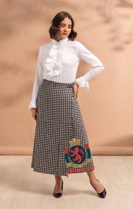 Shepherd Tartan Kilted Skirt
