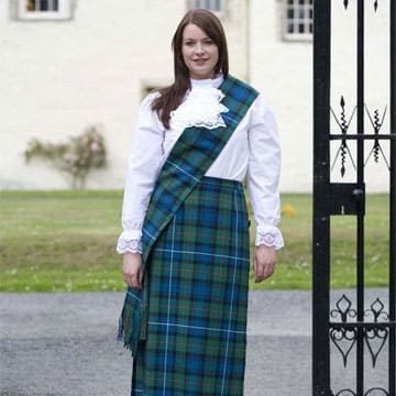Tartan Sash and Scraves for Women